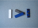 Blue Plastic Magnetic Badges