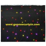 LED Full Color Star Curtain Cloth Christmas Decoration
