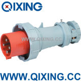 400V 63A 4p European Standard Industrial Plug (QX1110)