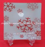 Square Tempered Glass Plate (JRFCOLOR0007)