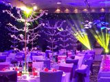 White LED Curtain Backdrops Wedding Decoration