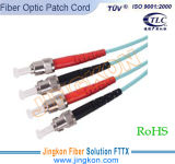 Optical Fiber Patch Cord ST/PC-MM-Duplex OM3 Cable