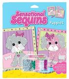 Children Puppies Sparkly Sequins DIY Toys Series