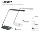 LED Desk Lamp CE RoHS Certificate and Touch Dimmable Lighting