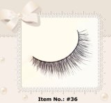Hand Crafted False Eyelashes /Totally Handmade Lashes Special Tip Finished Synthetic Fiber #36