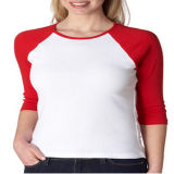 Raglan Sleeve Breathable Polyester T-Shirt