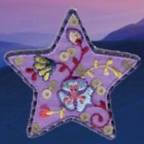 The Beautiful Star Design Embroidery Patch