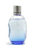 Blue Crystal Glass Perfume Bottle
