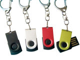 Promotional Swivel USB Flash Drives, Silkscreen/Laser Engrave/Embossed/ Dome Logo, Pantone Match