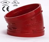 FM/UL Listed Ductile Iron 22.5degree Elbow