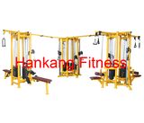 Body Building Machine, Gym Equipment, Body Building Equipment-Multi-Jungle (Sample 12-Stack V-Shape) (PT-934)