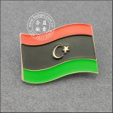 Libya Flag Lapel Pin, Metal Badge (GZHY-LP-005)