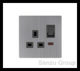 13A Switch Socket with Neon/Metal Switch Socket