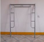 Factory Q235 Pre-Galvanized Door Type of Walk Thru Frame Scaffold for Building Project