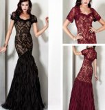 Lace Mermaid Mother of The Bride Dresses (XYN-250)
