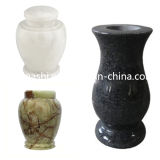 Granite Stone Memorial Urn, Marble Cremation Urns, Onyx Funeral Urns