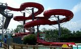 Water Park Open Curving Family Slide