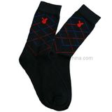 Plain Cotton Men Socks (MS-50)