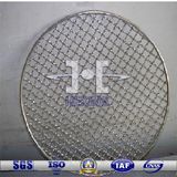 Round Pre-Crimped Barbecue Grill Netting