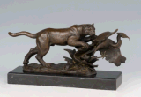 Bronze Sculpture Animal Statue (HYA-1080)