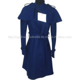 Women's Fashion Wool Overcoat -7