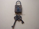 Antique Lock With Keys (10HX-794)