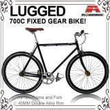 Customized Classic Hi-Ten Steel 700c Fixed Gear Bicycle (ADS-7105)