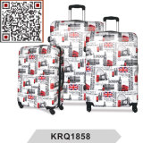 PC London Bus Printing Travel Trolley Luggage Suitcase