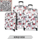 PC London Bus Printing Travel Trolley Luggage Suitcase