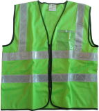 100% Polyester High Visibility Reflective Work Vest / Clothes