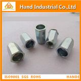 A2; A4 Reduced Head Full Hex Body Open End Rivet Nut