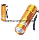 Aluminum LED Dry Battery Flashlight (CC-022)
