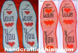 Pure Handmade Cross-Stitch Embroidery Insoles - 3