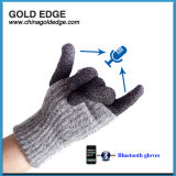 Bluetooth Gloves, Hello Gloves, Touchscreen Gloves for Mobile Phones, Wool Material