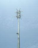 Galvanized Steel Tower Single-Pipe Communication Tower