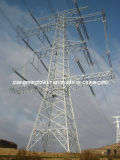 Transmission Line Tower Angular Lattice Power Steel Tower