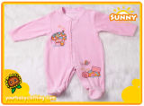 Newest Lovely Long Sleeve Baby Romper Embroiered