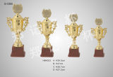 Plastic Trophy Cup With Top Holder (HB4023) 