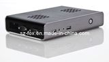 Dual COM Port Industrial Desktop Computer Mini PC with Intel N270 1.6GHz, 1g RAM, 16g SSD, Protable Mini PC Linux