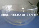 2 Two Layers Thermal Glass Bowl for Fruit or Iced Cream Double Wall