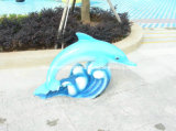 Fiberglass Dolphin Sculpture