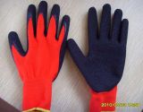 13 Gauge Polyester Coated Latex Glove