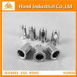 Customized Flat Head Full Hex Open End Rivet Nut