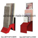 Classical Red Exhibition Stand for Tile Display