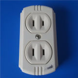 South America ABS Copper Wall Socket (W-038)