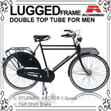 28 Inch Double Tube Inner 3 Speed Dutch Bicycle for Men (AYS-2816S)