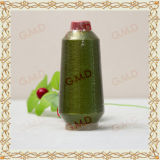 St Type Green Color Metallic Yarn for Sewing