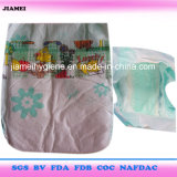 Breathable Clothlike Backsheet, Velcro Tapes Baby Diapers