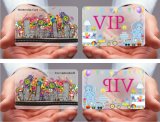 Cartoon Design Transparent Contact Smart Card for VIP/Business/Gift