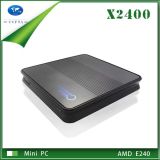Fire Sale Prices! China Mini PC Supplier AMD E240 X2400 Can Install Windows XP OS, and HDMI, Mic and Speaker